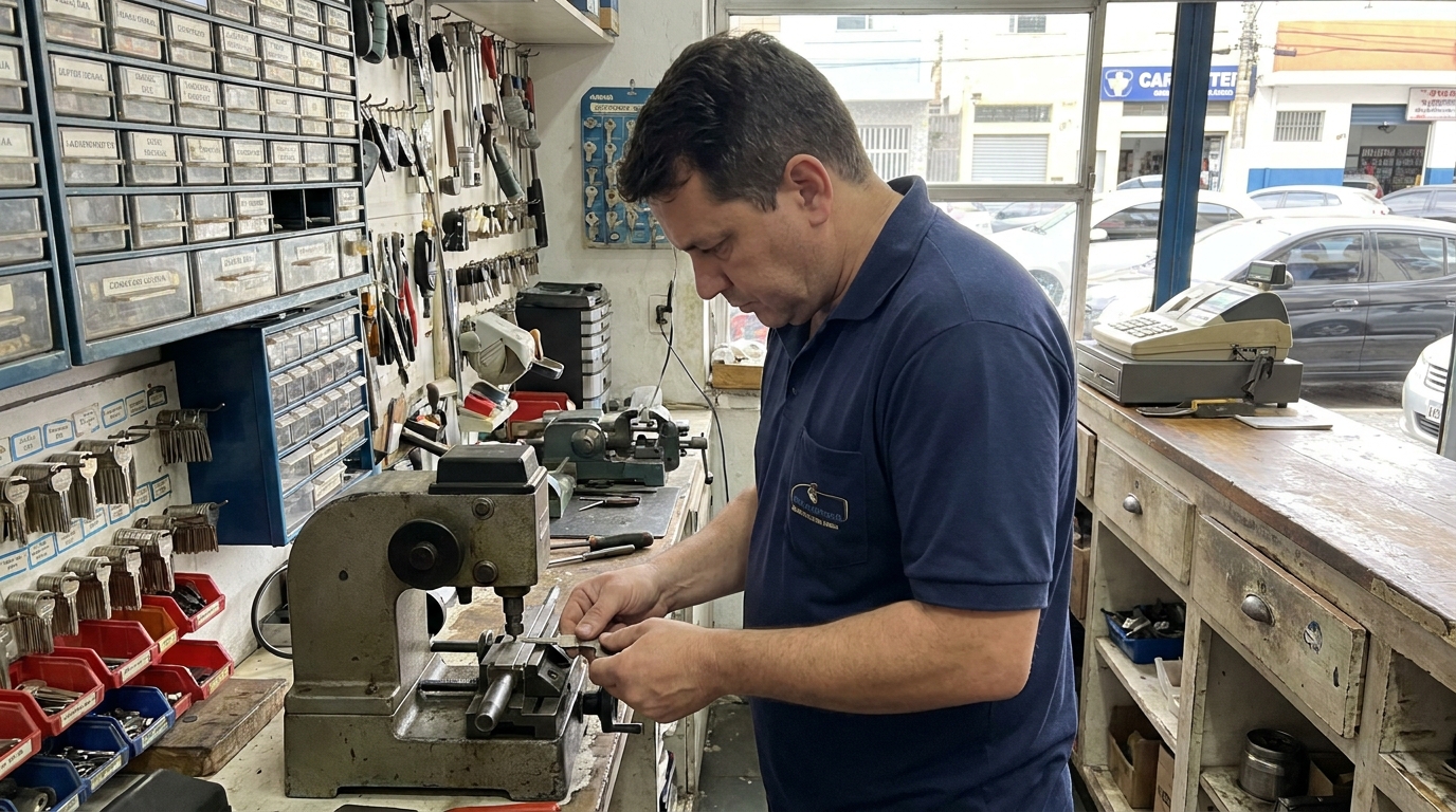 Confecção de Chave Automotiva profissional em Juiz de Fora‑MG